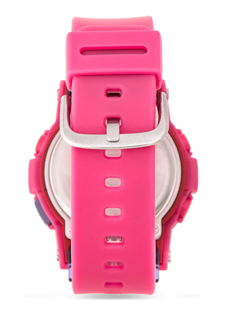 BGA180-4B3 Baby G Pink Resin Band - 10498096