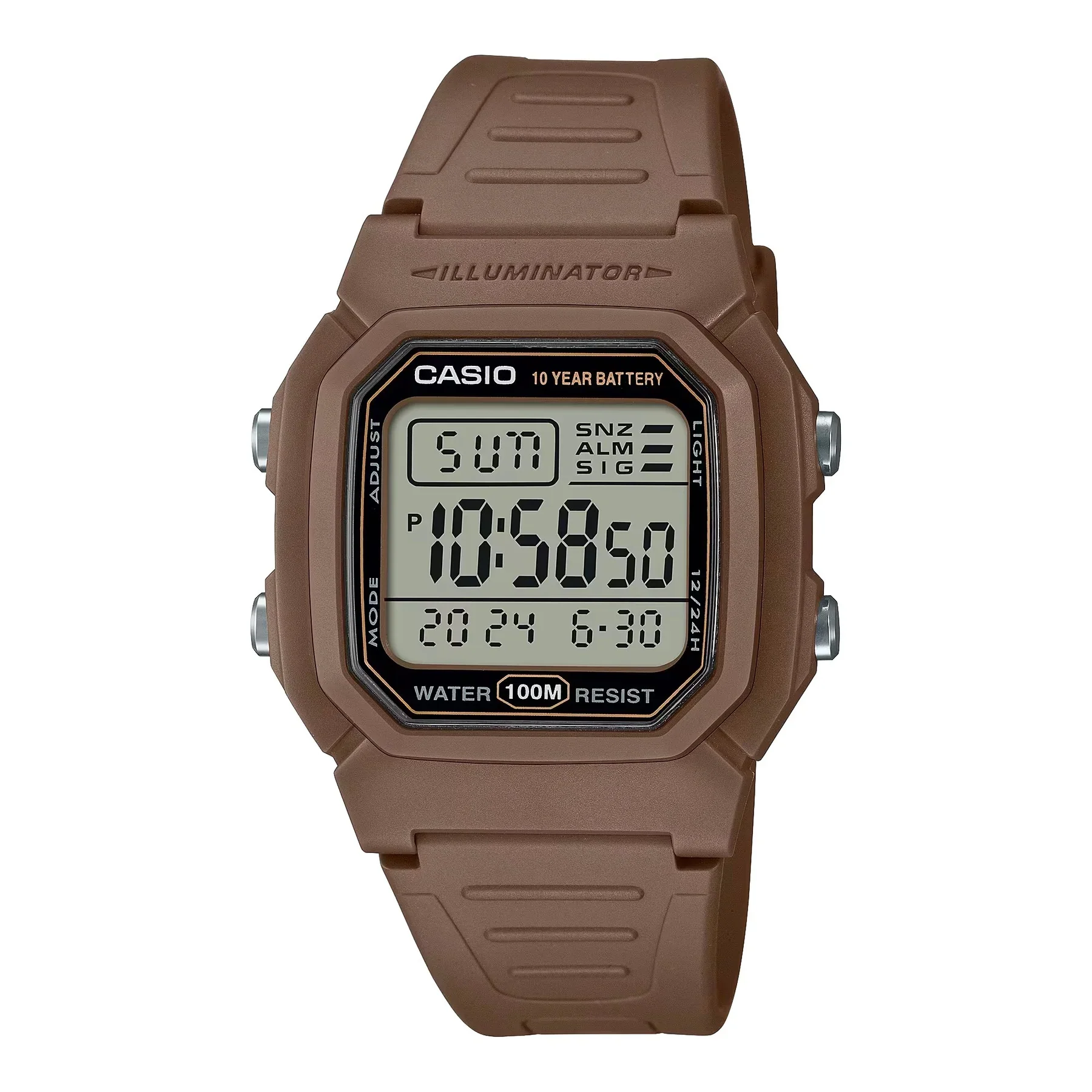 Casio Classic 10 Year Battery Digital Watch W800H-5A