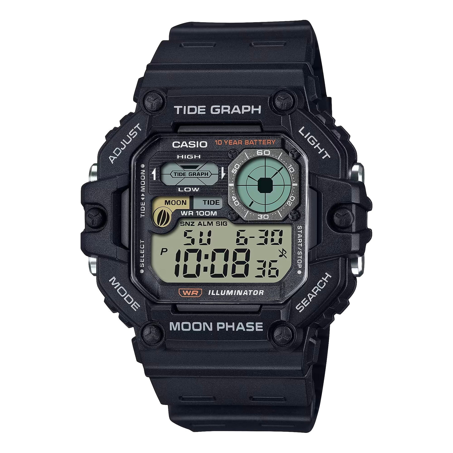 Casio Classic 10 Year Battery Large Digital Watch WS1700H-1A