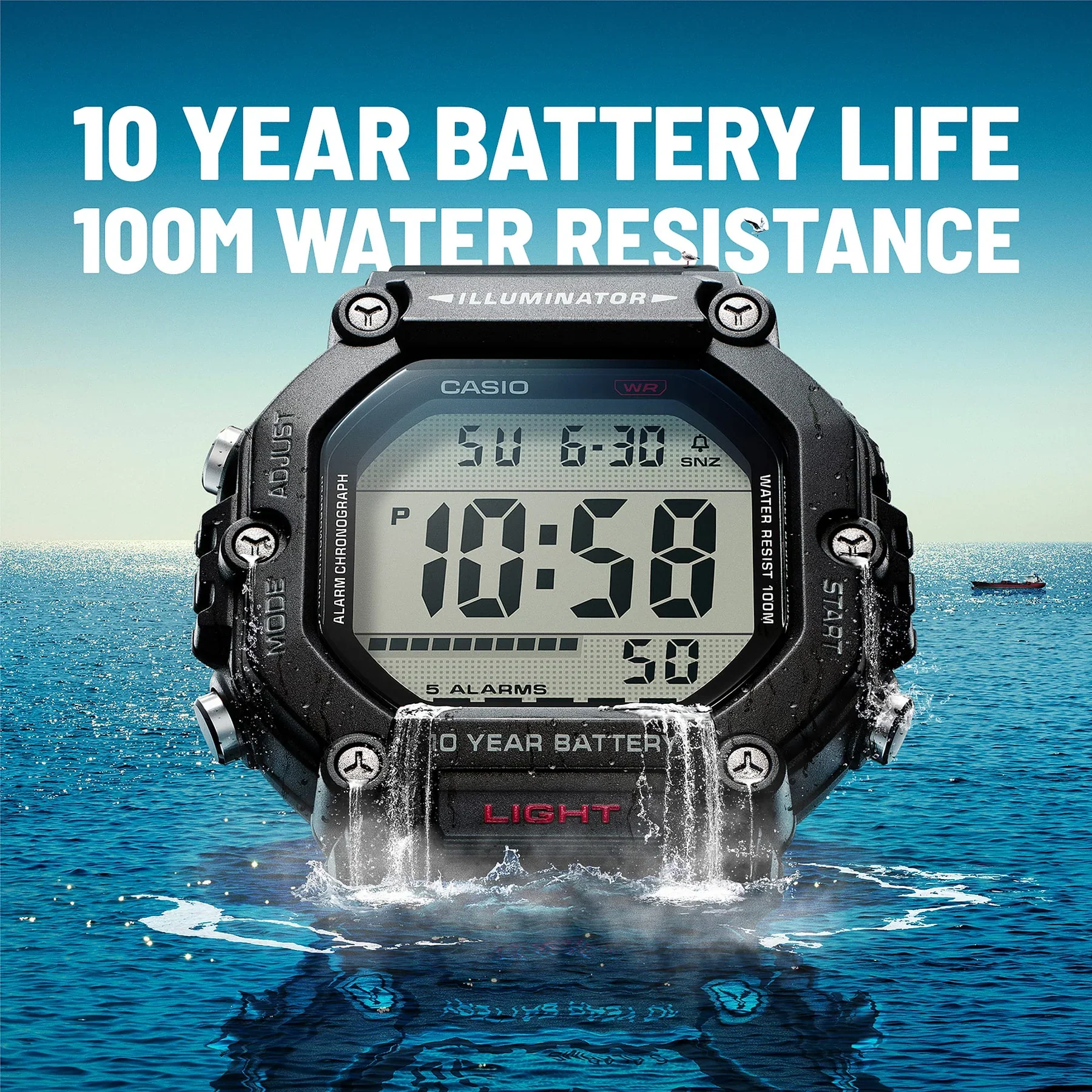 Casio Vintage AE1600H-5A - Image 3