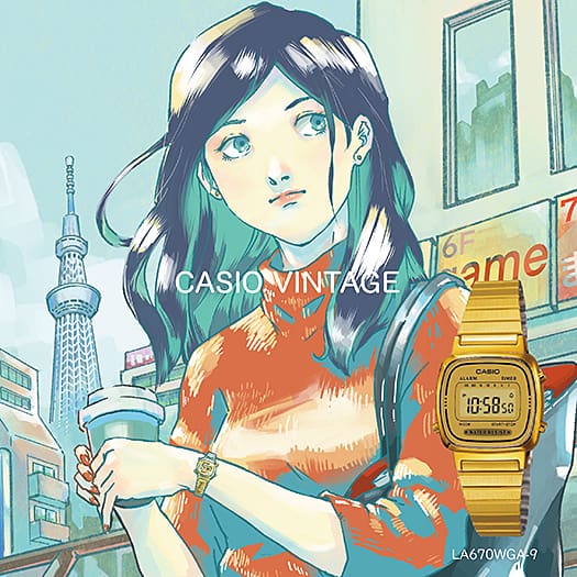 Casio Classic Ladies LA670WGA-9 - Image 2