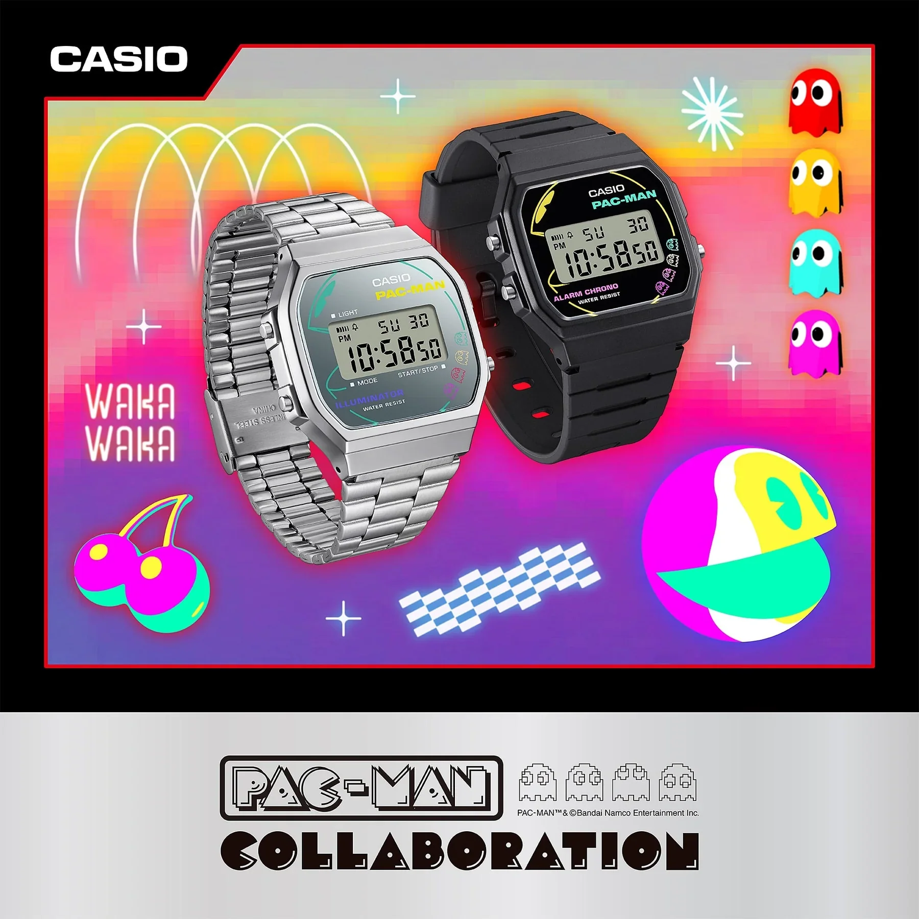 Casio x PAC-MAN A168WEPC-7A - Image 8