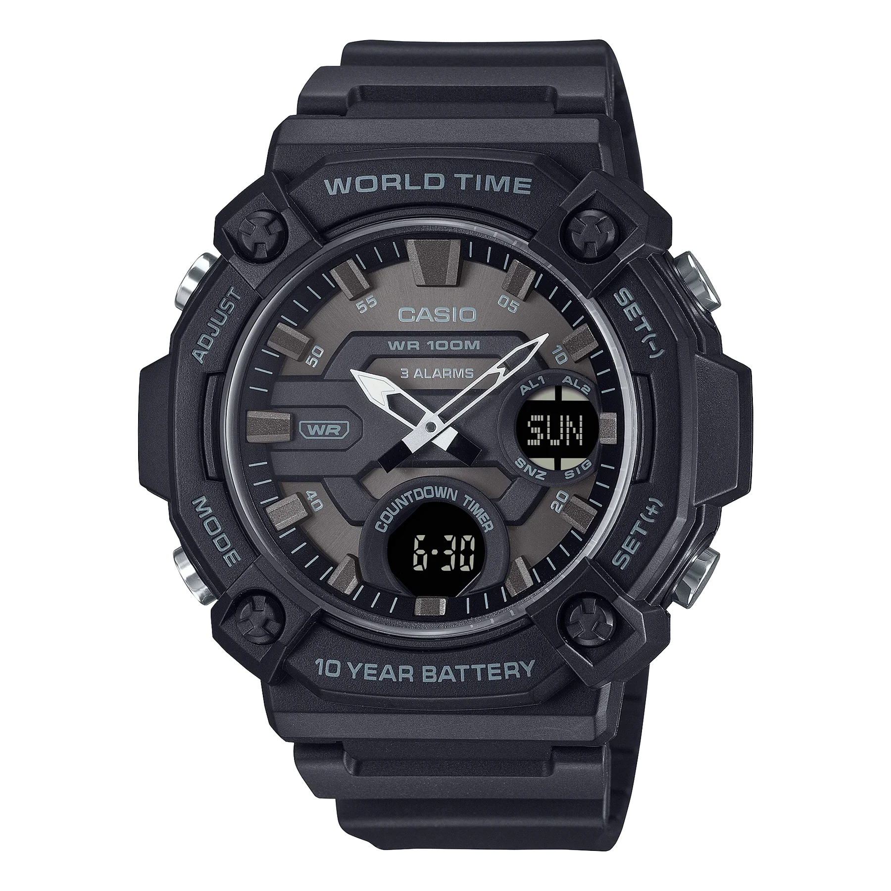 Casio Duo Unisex AEQ120W-1B
