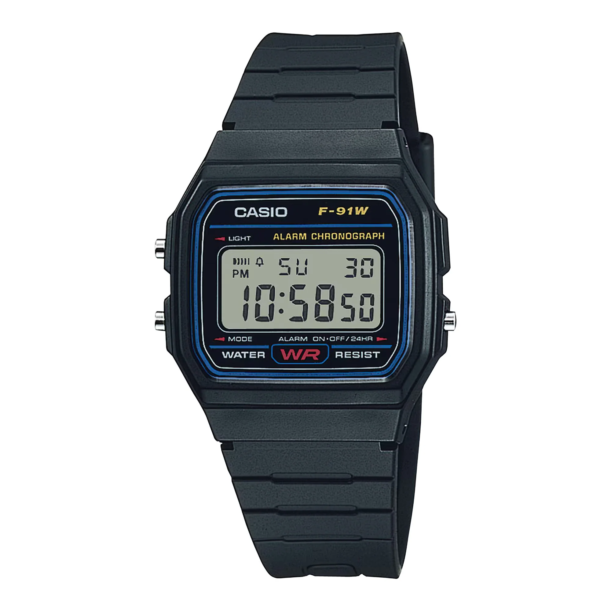 Casio Classic Black Digital F91W-1