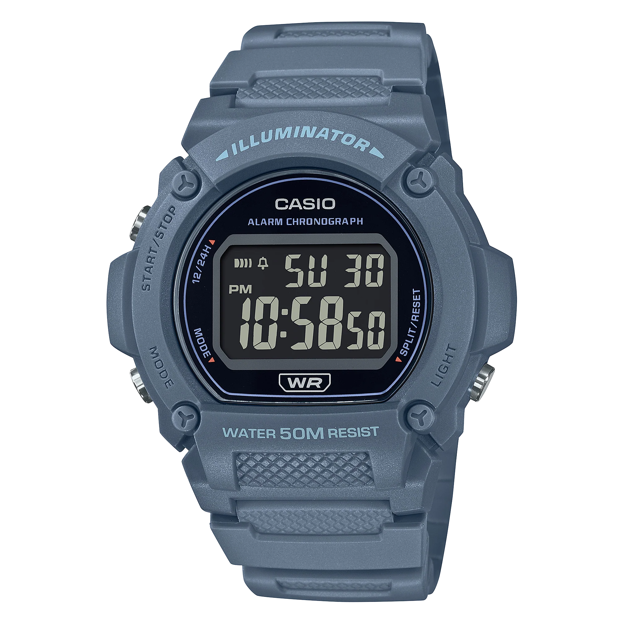 Casio Unisex Sports Digital watch W219HC-2B