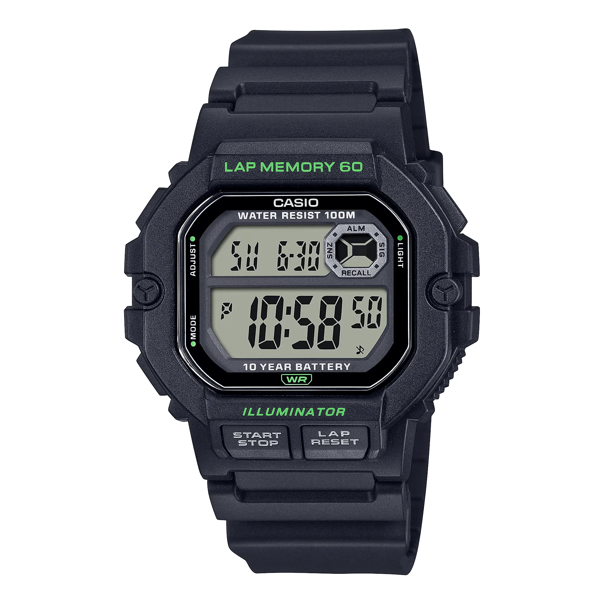 Casio Unisex 10 Yr Battery WS1400H-1A