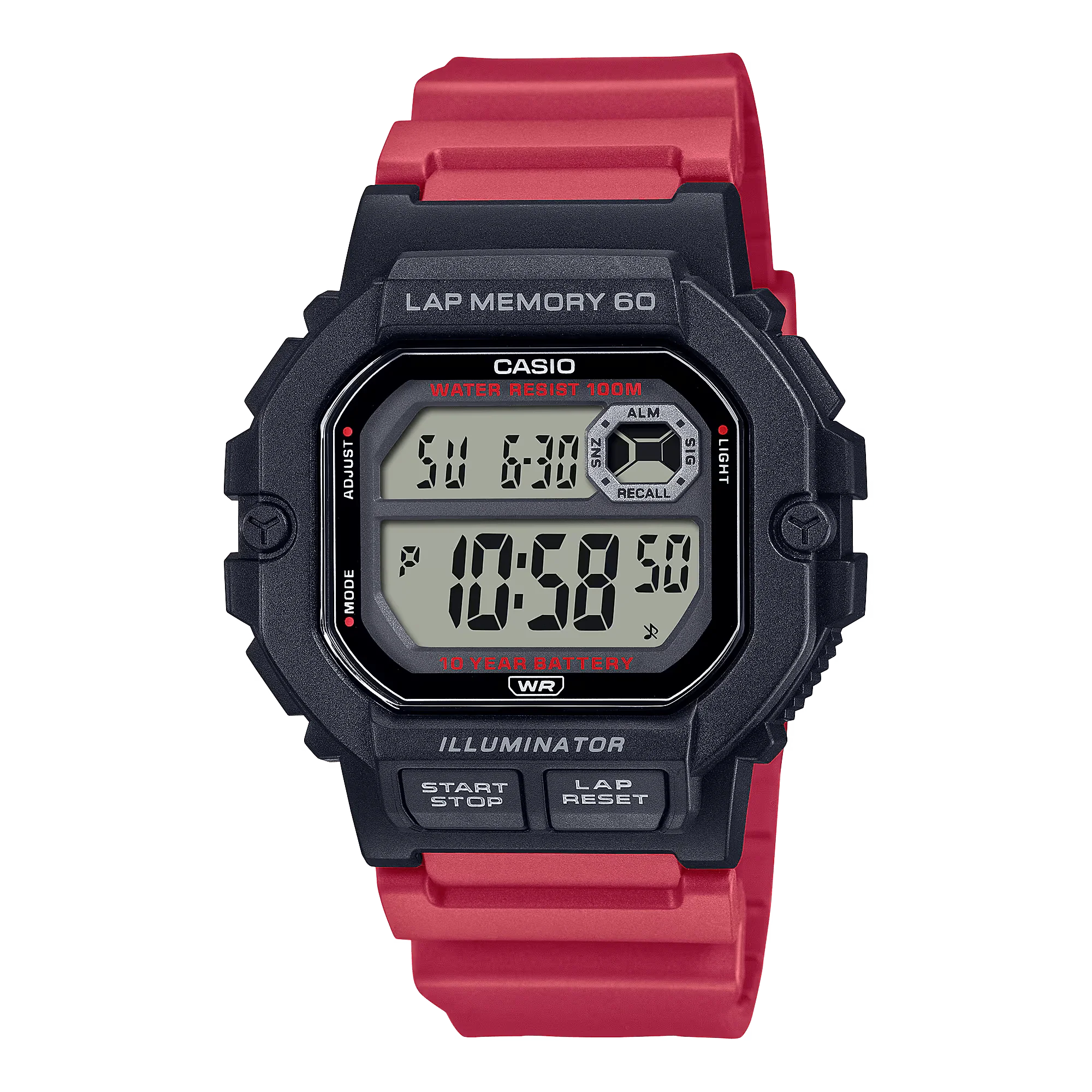 Casio Unisex 10 Yr Battery WS1400H-4A