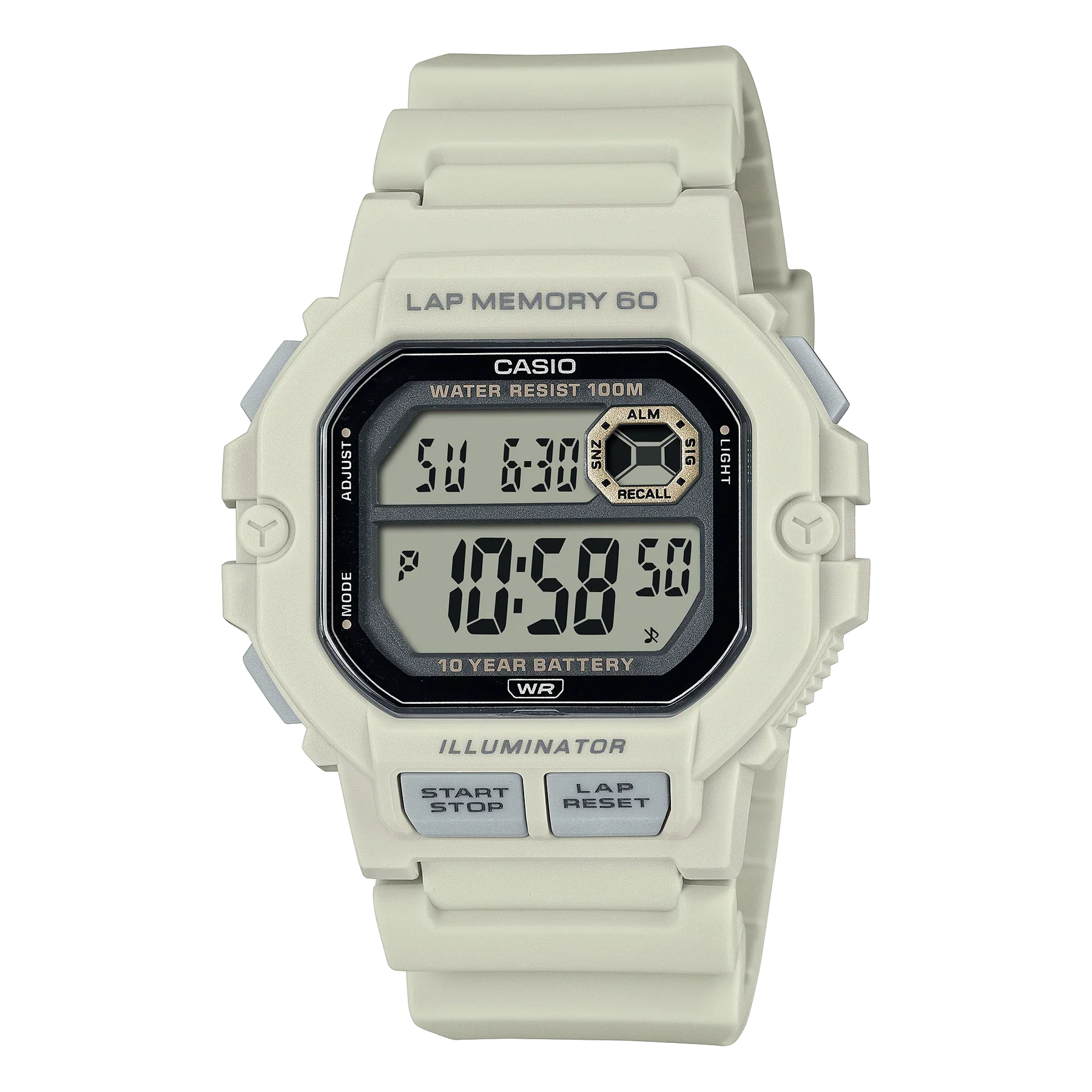 Casio Unisex 10 Yr Battery WS1400H-8A