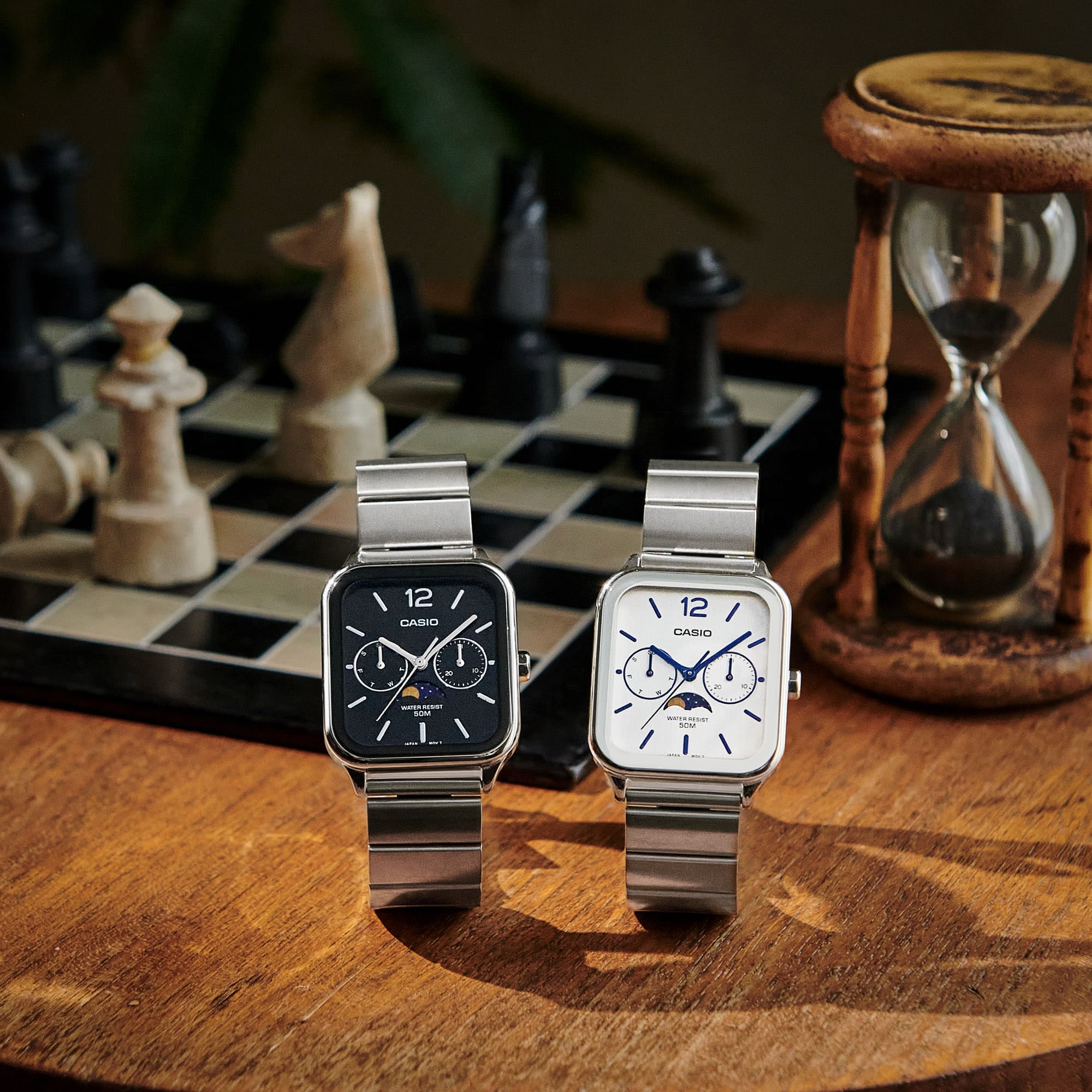 Casio Vintage Moon Phase MTPM305D-1A - Image 2