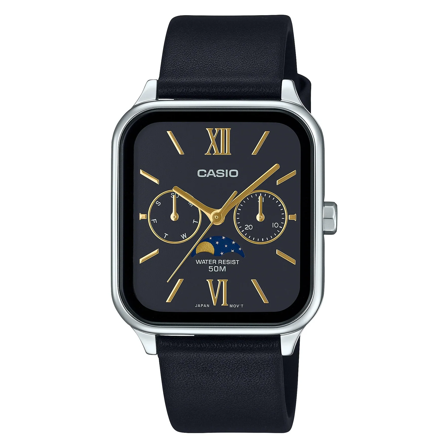 Casio Unisex Moon Phase MTPM305L-1A2
