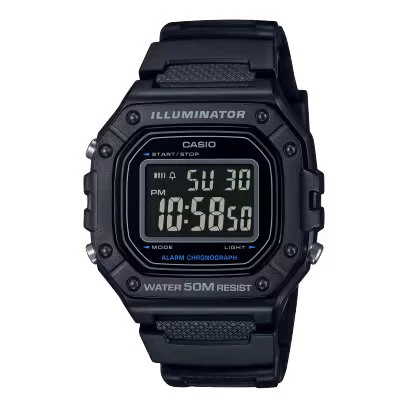Casio Unisex W218H-1B