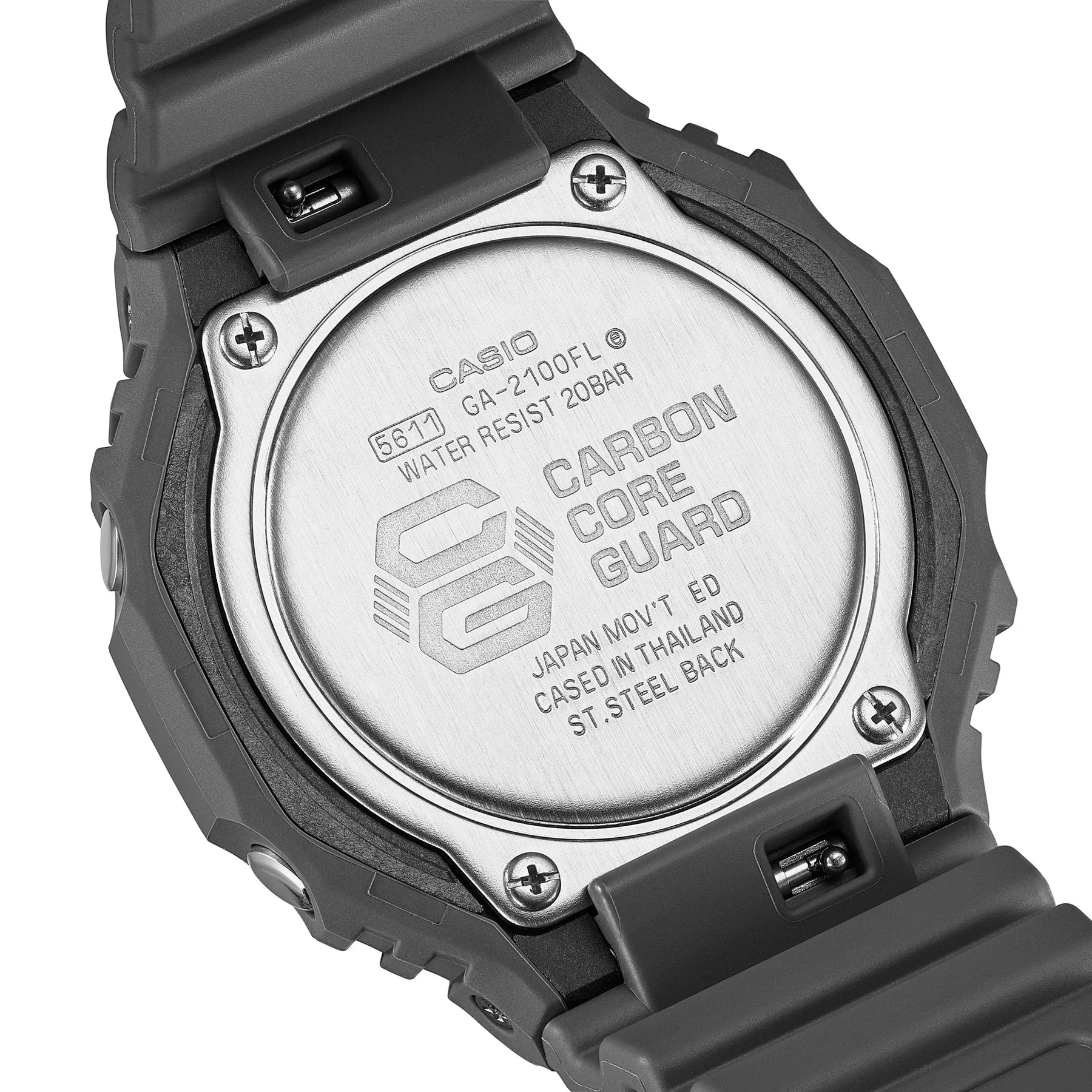 G-Shock CasiOak Flames Series GA2100FL-8A - Image 3