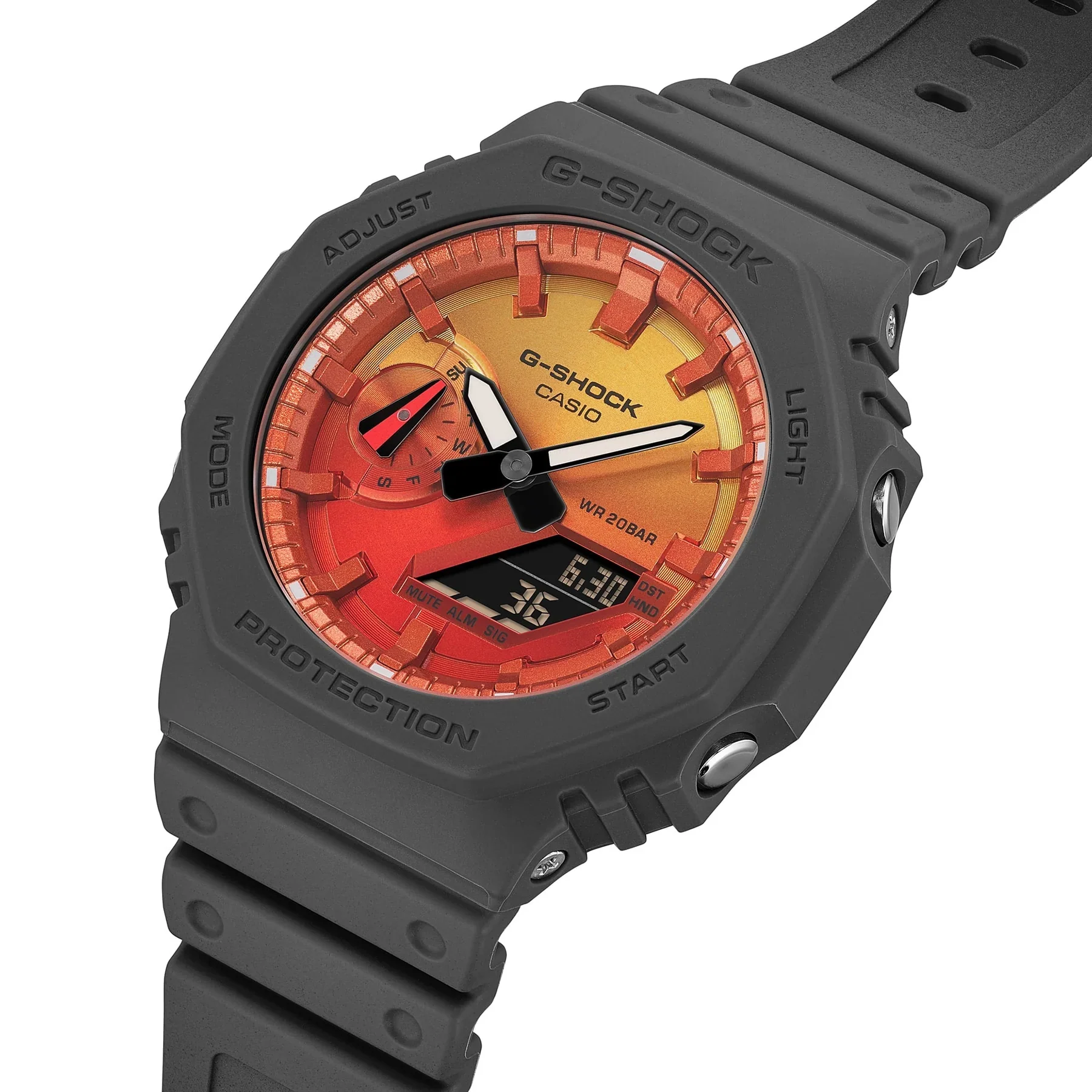 G-Shock CasiOak Flames Series GA2100FL-8A - Image 4