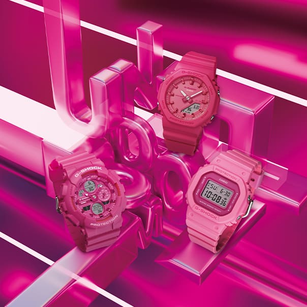 G Shock GMAS Pink Series GMAS140PP-4A - Image 3
