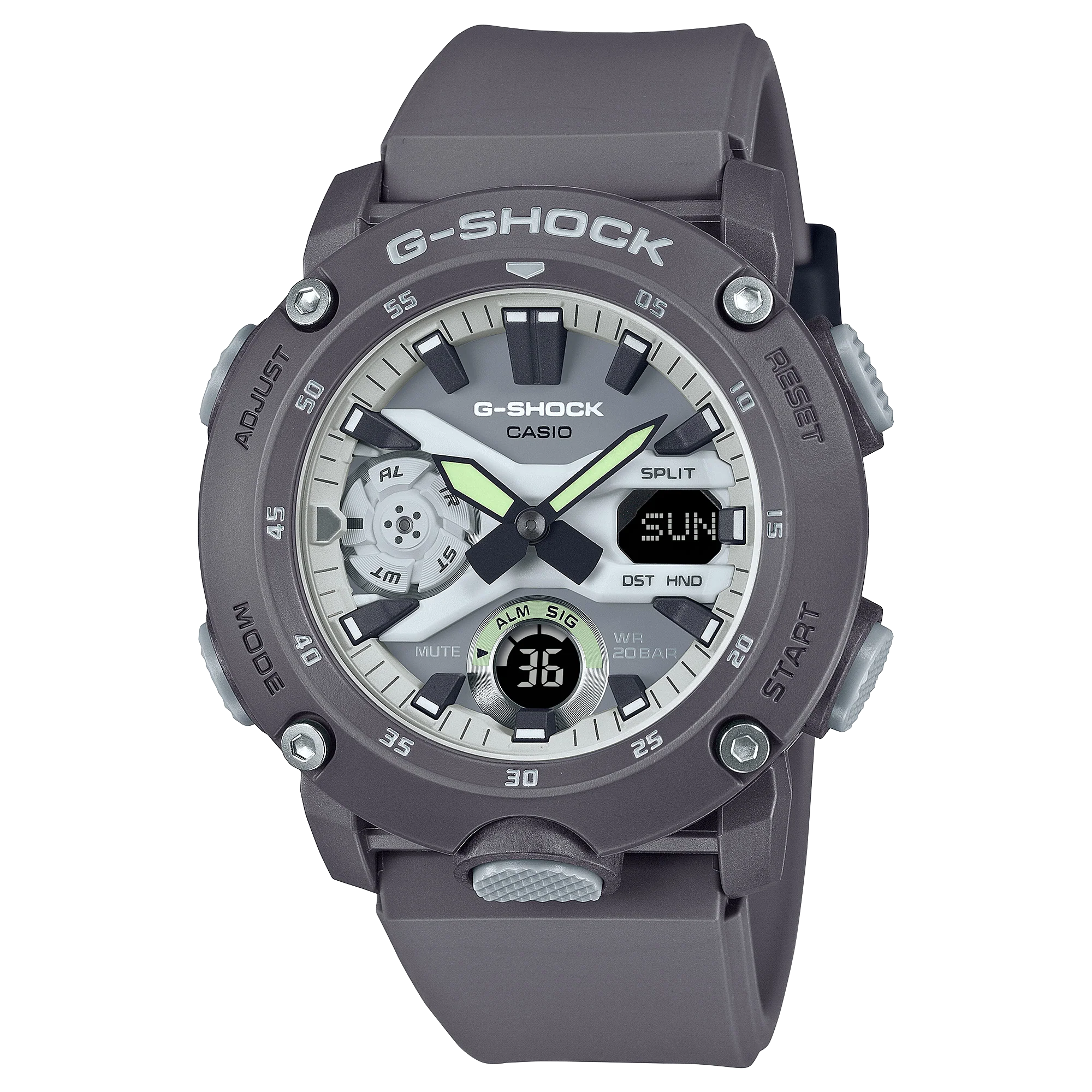 G-Shock Hidden Glow Series GA2000HD-8A