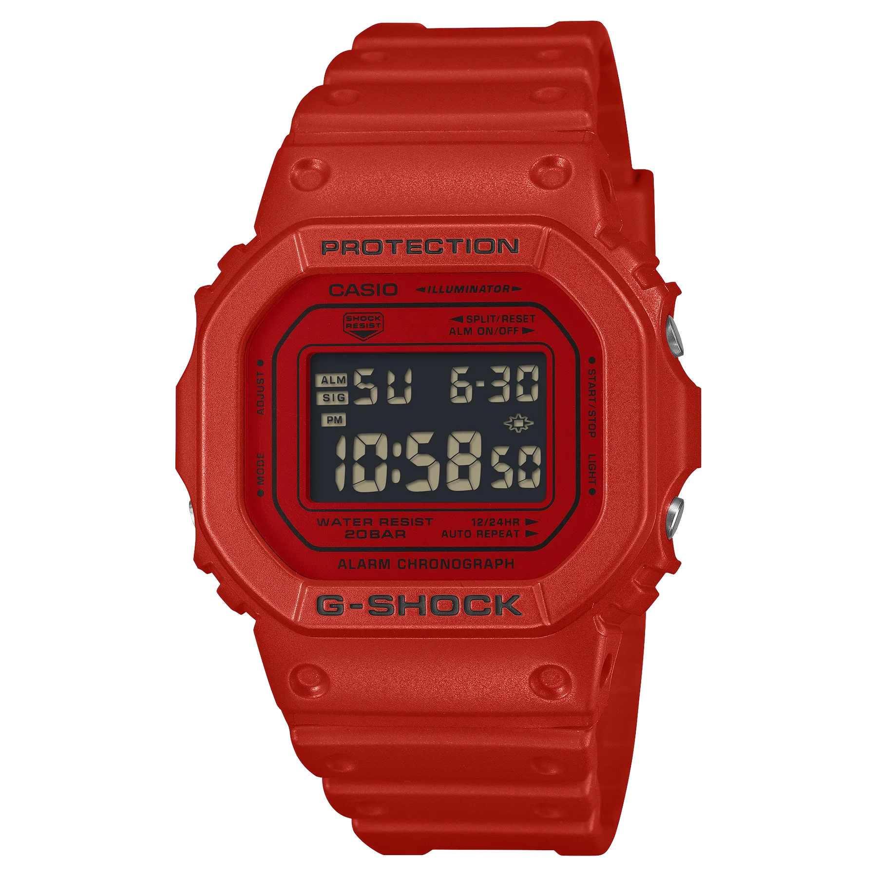 G-Shock Iconic Red Series DW5600RRB-4D