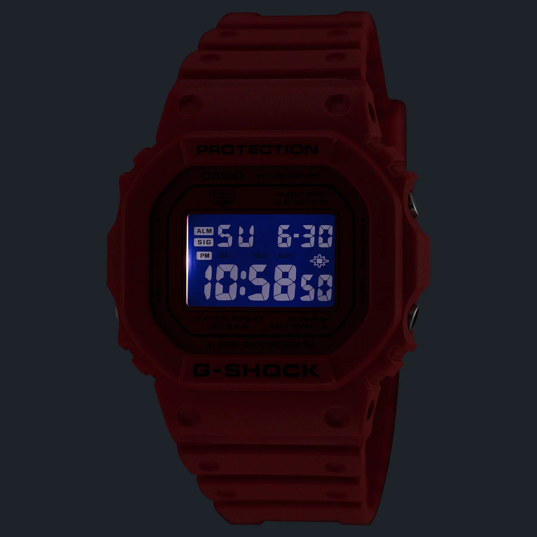 G-Shock Iconic Red Series DW5600RRB-4D - Image 4