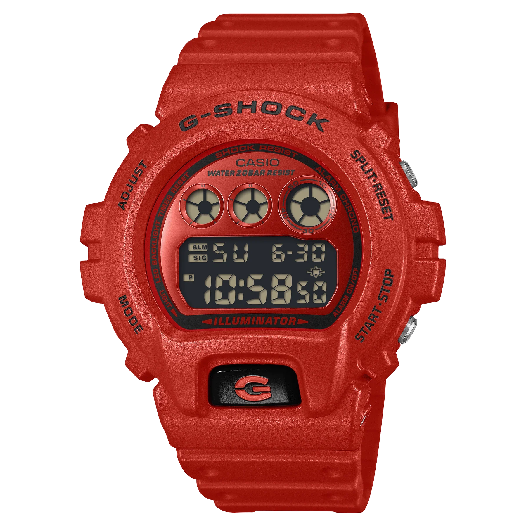 G-Shock Iconic Red Series DW6900RRB-4D