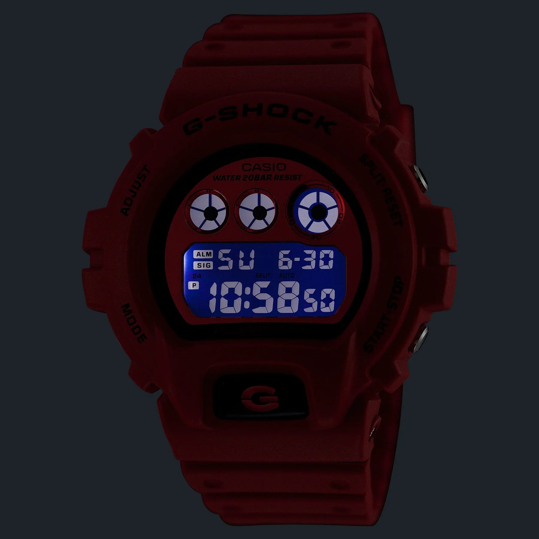 G-Shock Iconic Red Series DW6900RRB-4D - Image 4
