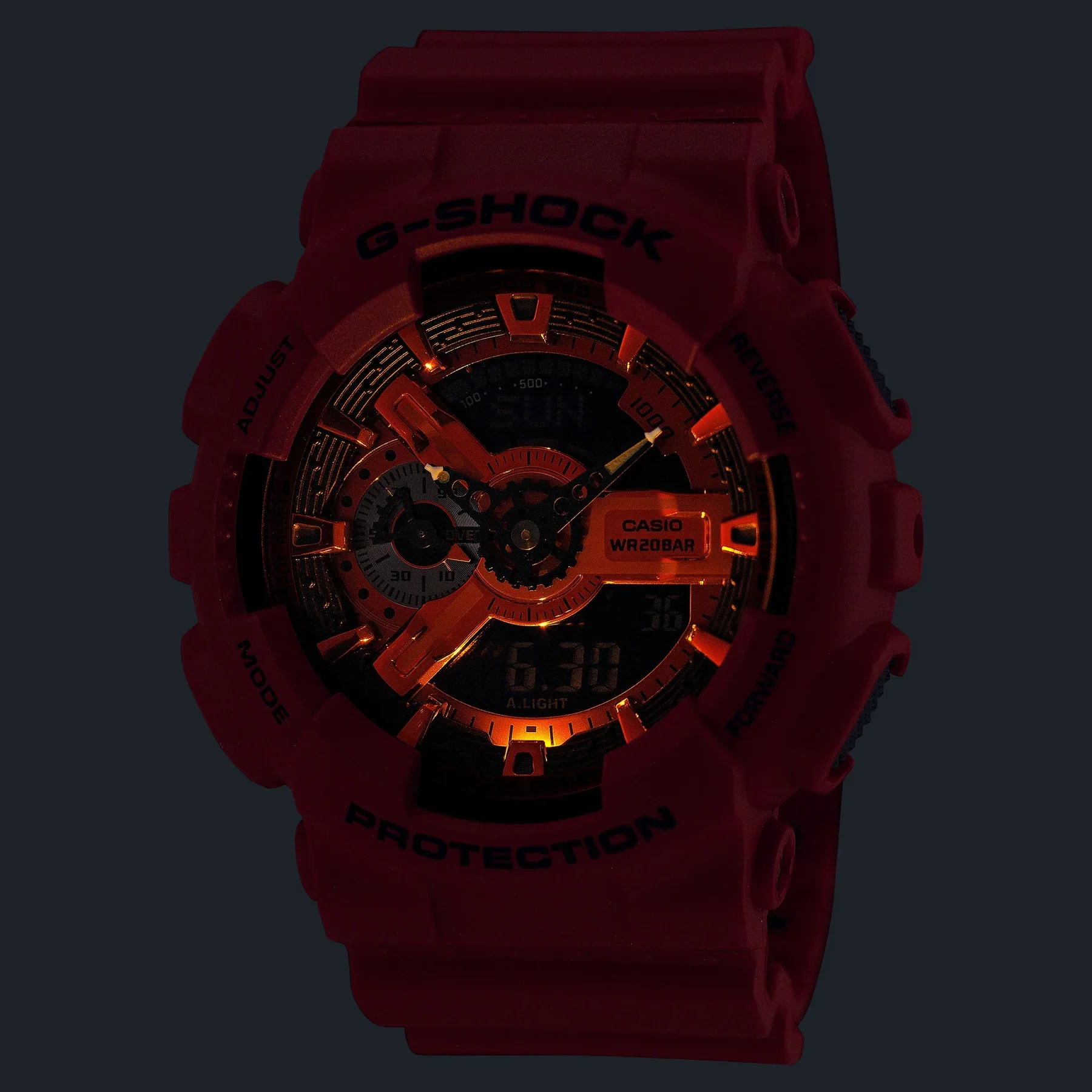 G-Shock Iconic Red Series GA110RRB-4A - Image 4