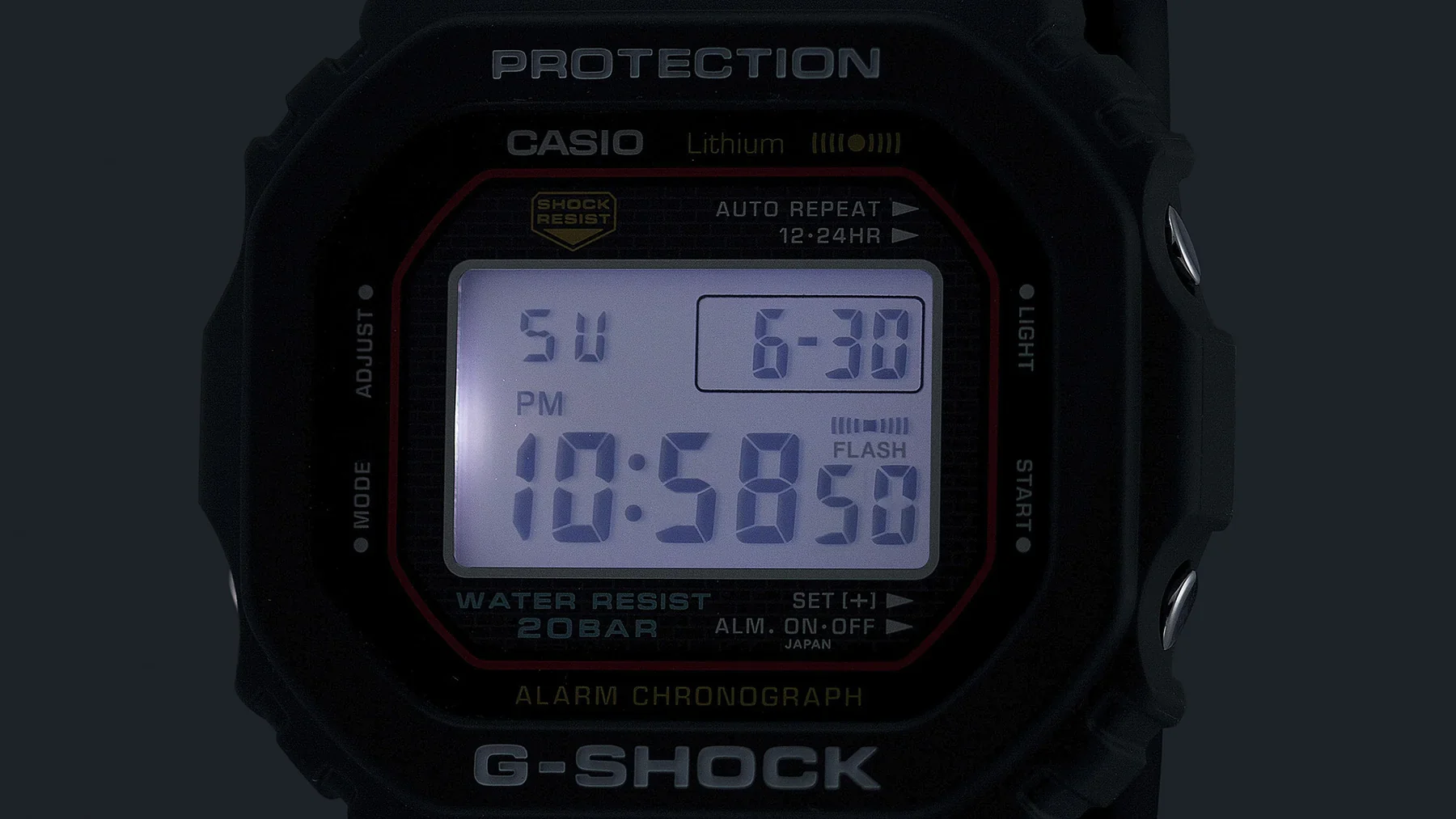 G-Shock Originals DW5000R-1A - Image 5