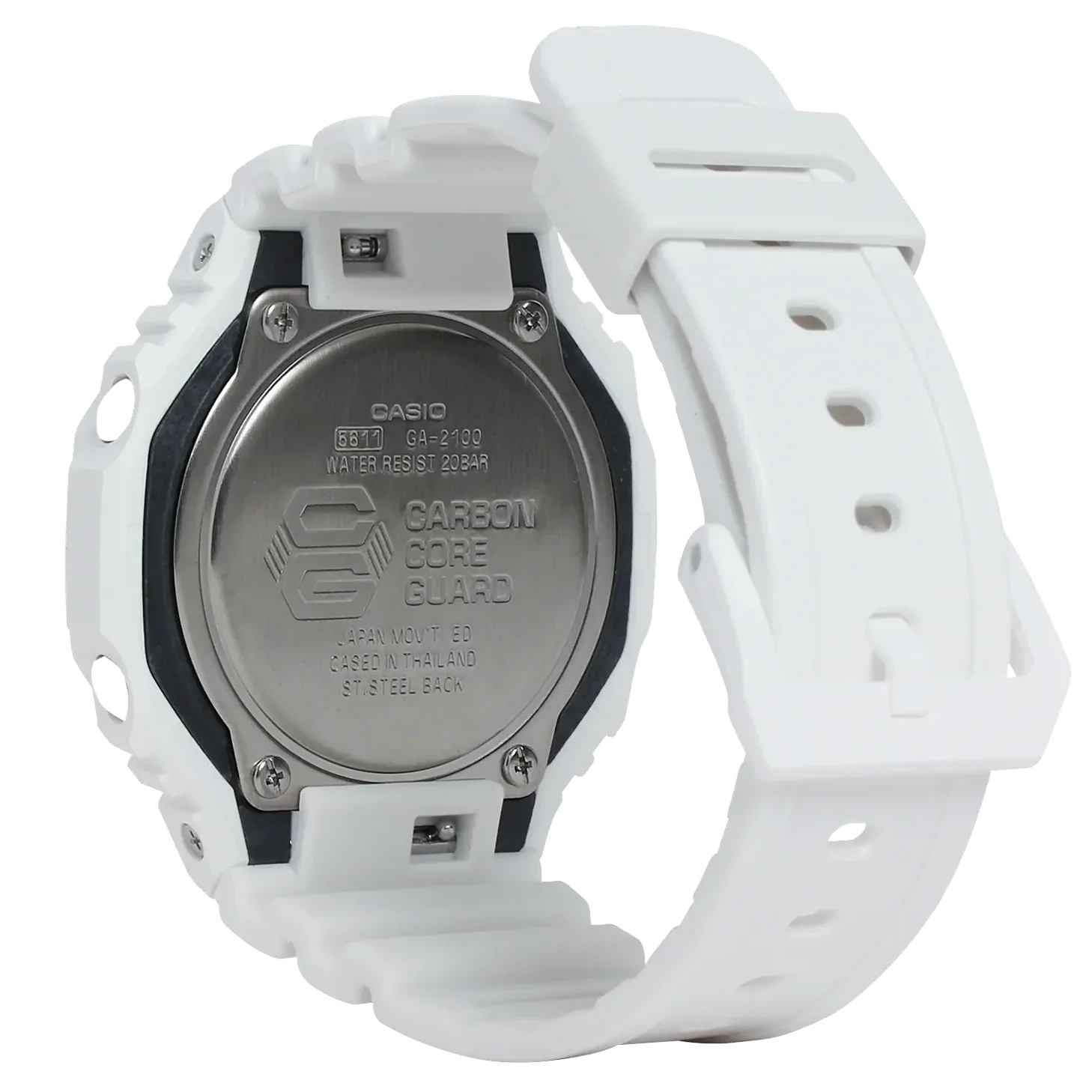 GA2100 / GA2110 White G-Shock Band ONLY - 1 week order