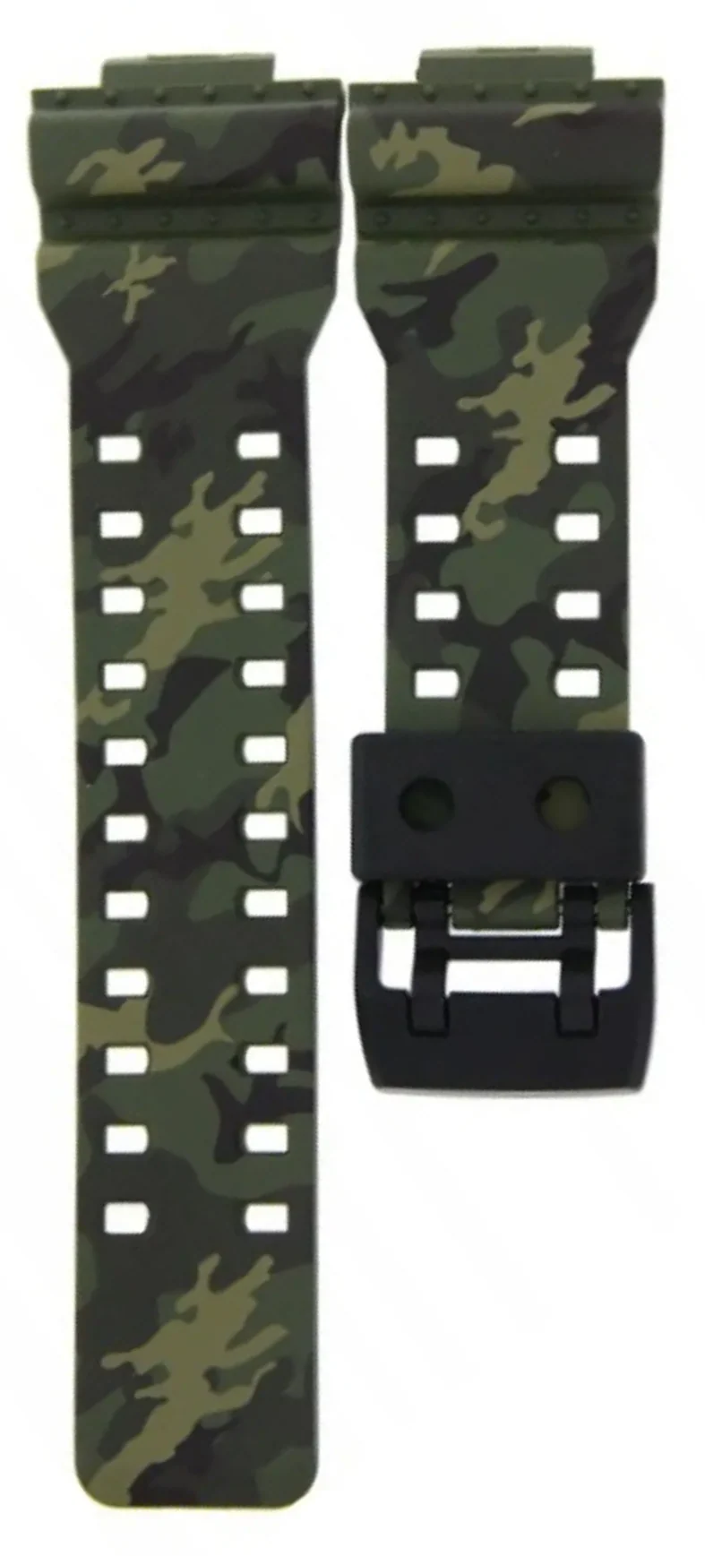 GA700CM Green Camo G Shock band only - 1 week order