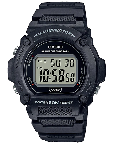 Casio Unisex W219H-1A
